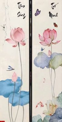 Download file gốc File gốc in bộ tranh decor treo tráng gương canvas GB26579 (in lụa) tranh 3D