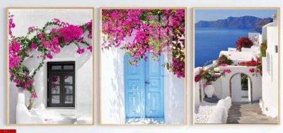 File in trần File gốc in bộ tranh decor treo tráng gương canvas GB26660 (bản gốc) phong cảnh