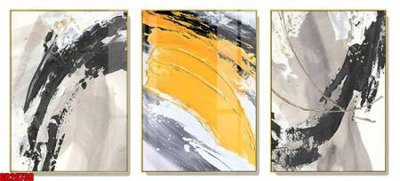 File gốc File gốc in bộ tranh decor treo tráng gương canvas GB26738 (in ấn) màu sắc trung thực