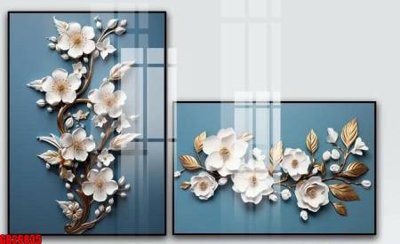 Tệp tin gốc File gốc in bộ tranh decor treo tráng gương canvas GB26835 (dùng cho in ấn) chuyên nghiệp