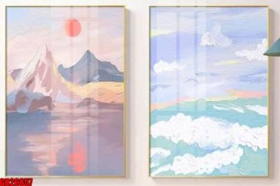 File ảnh File gốc in bộ tranh decor treo tráng gương canvas GB26857 (gốc) in biển hiệu