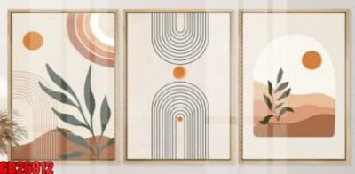 Tải file gốc File gốc in bộ tranh decor treo tráng gương canvas GB26912 (bản PSD) đầy đủ layer