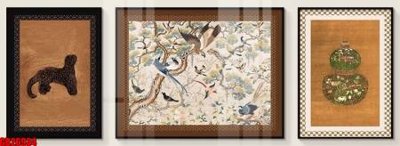 File tranh File gốc in bộ tranh decor treo tráng gương canvas GB26934 (bản gốc) in lụa dán tường