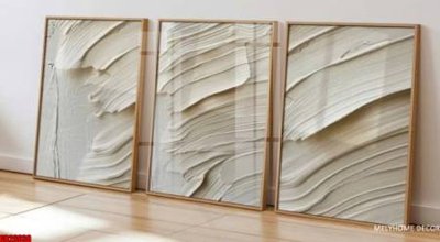 Tải file File gốc in bộ tranh decor treo tráng gương canvas GB26938 (gốc) làm file thiết kế