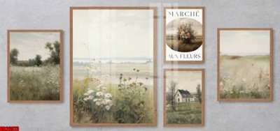 File in trần File gốc in bộ tranh decor treo tráng gương canvas GB26973 (file gốc) hoa văn 3D