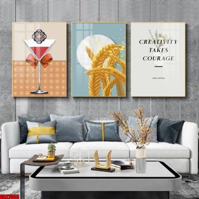 File gốc File gốc in bộ 3 tranh treo tường hiện đại GB27003 (trang trí) phòng làm việc