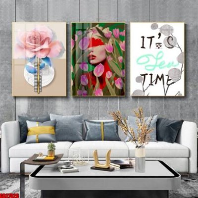 Tải file gốc File gốc in bộ 3 tranh treo tường hiện đại GB27026 (bản PSD) còn layer