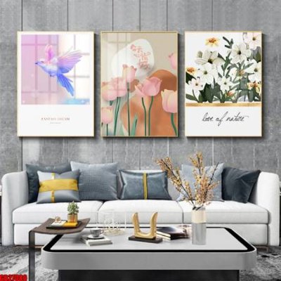 File in trần File gốc in bộ 3 tranh treo tường hiện đại GB27080 (file gốc) xuyên sáng