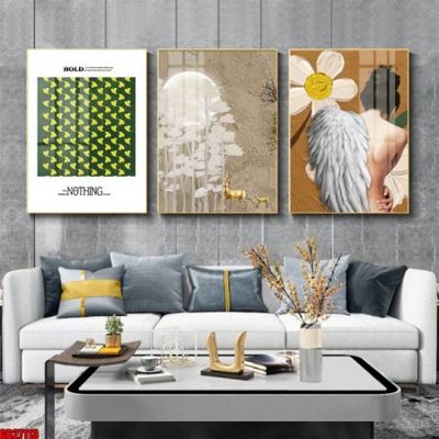 File gốc File gốc in bộ 3 tranh treo tường hiện đại GB27113 (dành cho trang trí nội thất)