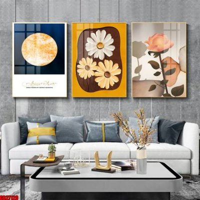 File gốc File gốc in bộ 3 tranh treo tường hiện đại GB27120 (trang trí) phòng làm việc