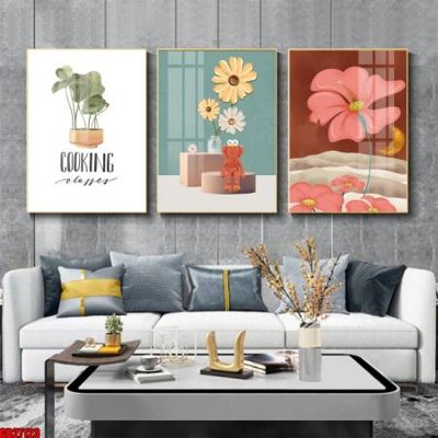 Download file gốc File gốc in bộ 3 tranh treo tường hiện đại GB27123 (in mica) 3D