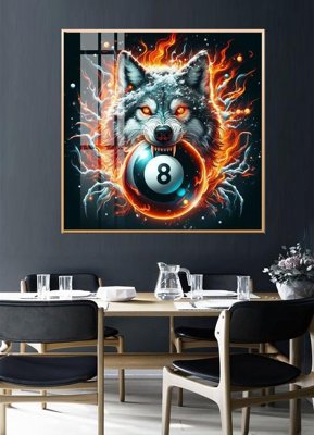 File gốc File tranh décor treo quán bida bi a BILLARD GX130 (chuẩn CMYK) cho nhà in