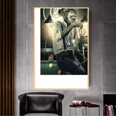 File in ấn File tranh décor treo quán bida bi a BILLARD GX183 (bản gốc) sắc nét