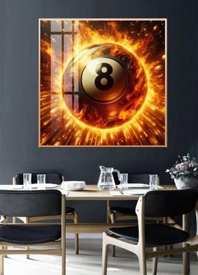 Tải file File tranh décor treo quán bida bi a BILLARD GX191 (gốc) in trên mọi chất liệu