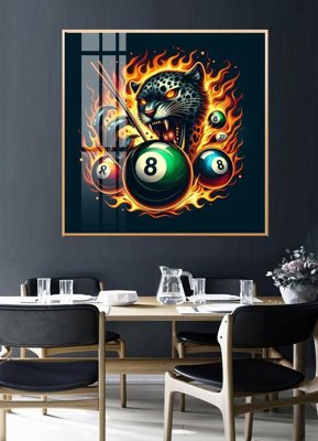 Tải file File tranh décor treo quán bida bi a BILLARD GX244 (gốc) làm file quảng cáo