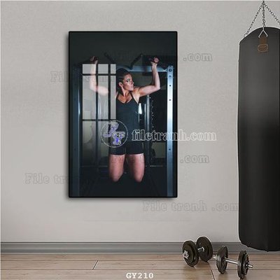 Tệp tin gốc File tranh treo phòng gym GYM210 (dùng cho in) File tranh treo phòng gym GYM210