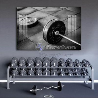 Tải file File tranh treo phòng gym GYM252 (gốc) chủ đề tâm linh