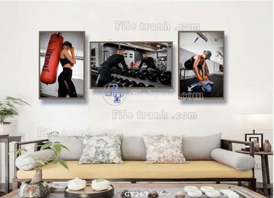 Tải file tranh File tranh treo phòng gym GYM267 (gốc) tại Filetranh.com