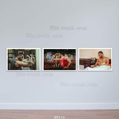 Tải file gốc File tranh treo phòng gym GYM272 (in khổ lớn) không mờ