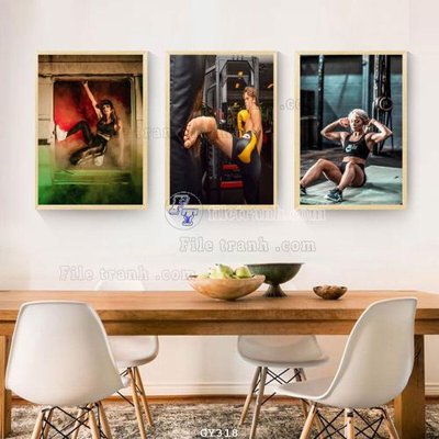 Tải file File tranh treo phòng gym GYM318 (gốc) in ấn ngay lập tức