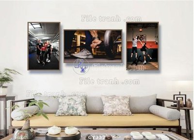 File gốc File tranh treo phòng gym GYM332 (dành cho quảng cáo)