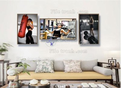 Tệp tin gốc File tranh treo phòng gym GYM341 (dùng cho in) File tranh treo phòng gym GYM341