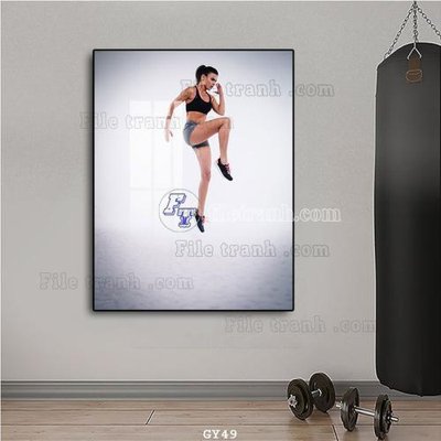 Download file gốc File tranh treo phòng gym GYM49 (độ nét cao)
