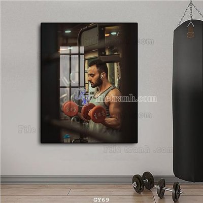Tải file gốc File tranh treo phòng gym GYM69 (in tráng gương) 3DFile gốc File tranh treo phòng gym GYM69 (sẵn sàng in) chất lượng cao