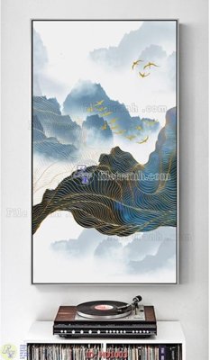 File ảnh File tranh hiện đại HD1003 (gốc) in poster