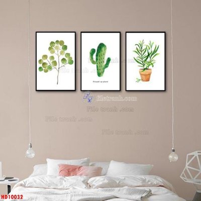 File gốc File tranh bộ hiện đại HD10032 (in mica) làm quà tặng