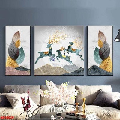 File tranh in mica File tranh bộ hiện đại HD10039 (độ phân giải cao)