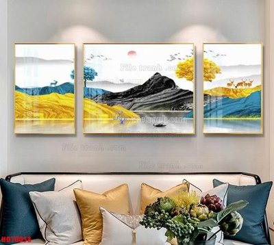 File tranh trang trí File tranh bộ hiện đại HD10058 (tải file gốc)