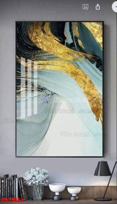 File gốc File tranh bộ hiện đại HD10083 (trang trí) phòng ngủ