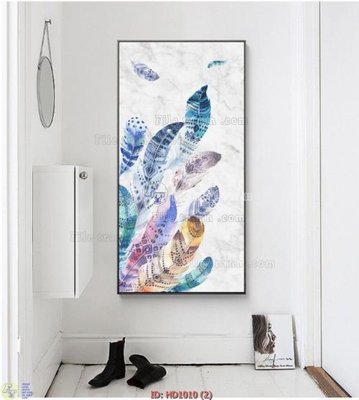 File gốc File tranh hiện đại HD1010 (in lụa) trang trí tường