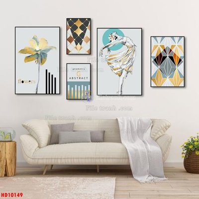 Tải file tranh File tranh bộ hiện đại HD10149 (gốc) tại Filetranh.com