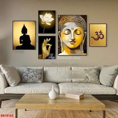 File in trần File tranh bộ hiện đại HD10162 (bản gốc) đại dương