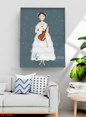 Tải file File tranh bộ hiện đại HD10205 (PSD) cho in ấn quảng cáo