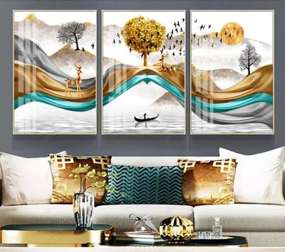 File in ấn File tranh hiện đại pha lê gương HD10253 (bản gốc) từ file gốc