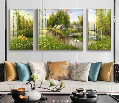 File PSD File tranh hiện đại pha lê gương HD10264 (gốc) tách lớp chi tiết