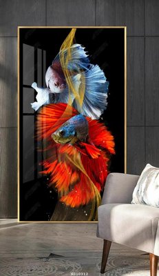 File gốc File tranh hiện đại pha lê gương HD10312 (AI/EPS) cho in ấn