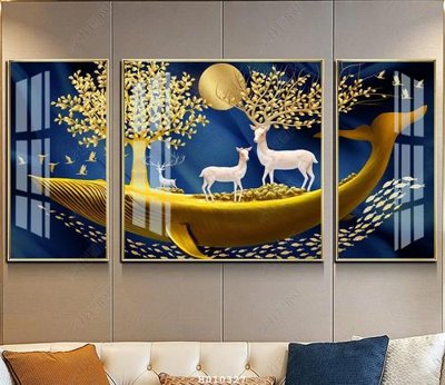 File gốc File tranh hiện đại pha lê gương HD10327 (in tráng gương) nghệ thuật