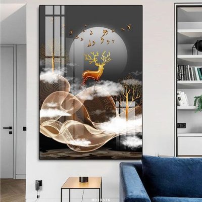 File gốc File tranh hiện đại pha lê gương HD10376 (bản quyền) cho in ấn