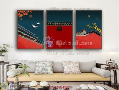 File gốc File tranh hiện đại HD1041 (AI/EPS) cho in ấn