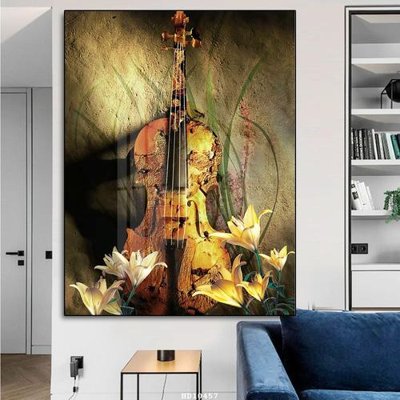 Tải file gốc File tranh hiện đại pha lê gương HD10457 (in khổ lớn) không vỡ