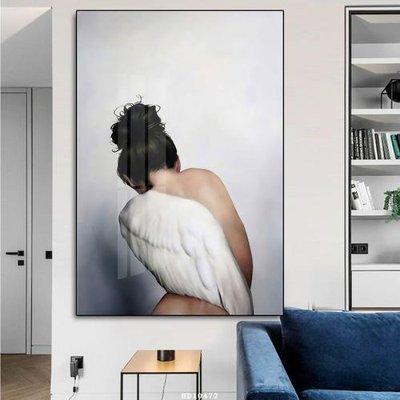 Tải file File tranh hiện đại pha lê gương HD10472 (gốc) chủ đề hoa sen