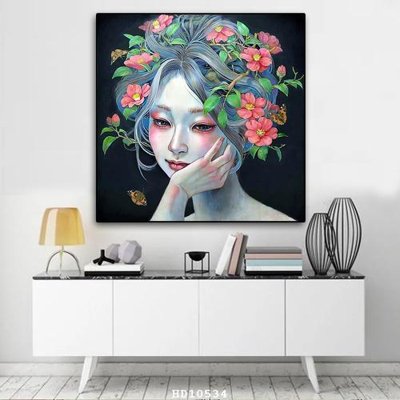 Download file tranh File tranh hiện đại pha lê gương HD10534 (file gốc PSD)