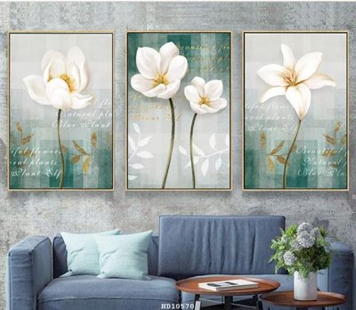 File tranh File tranh treo hiện đại HD10570 (bản gốc) in lụa 5D