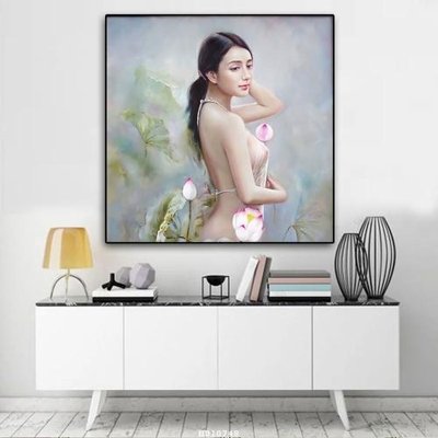 File gốc File tranh treo hiện đại HD10748 (chuẩn màu) cho in offset