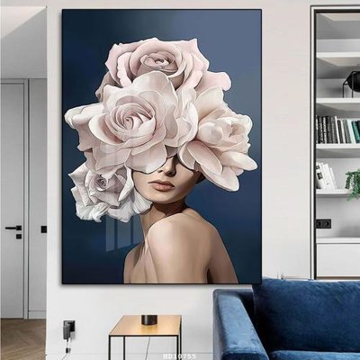 File gốc File tranh treo hiện đại HD10755 (in ấn) không giới hạn