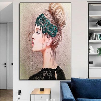 File gốc File tranh treo hiện đại HD10803 (cho in ấn) độc quyền